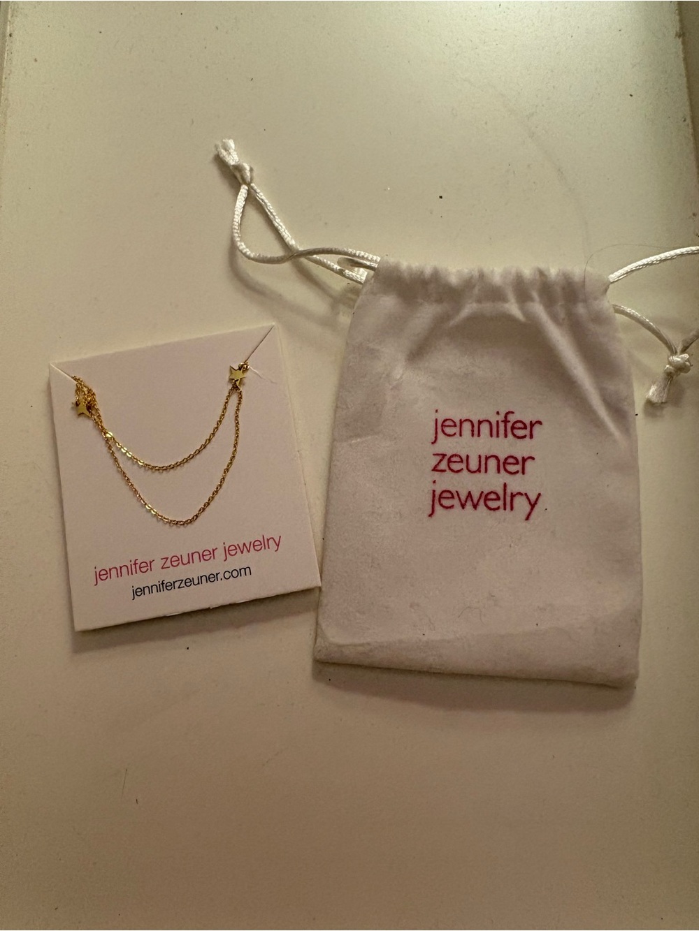 Star Gold Colored Necklace